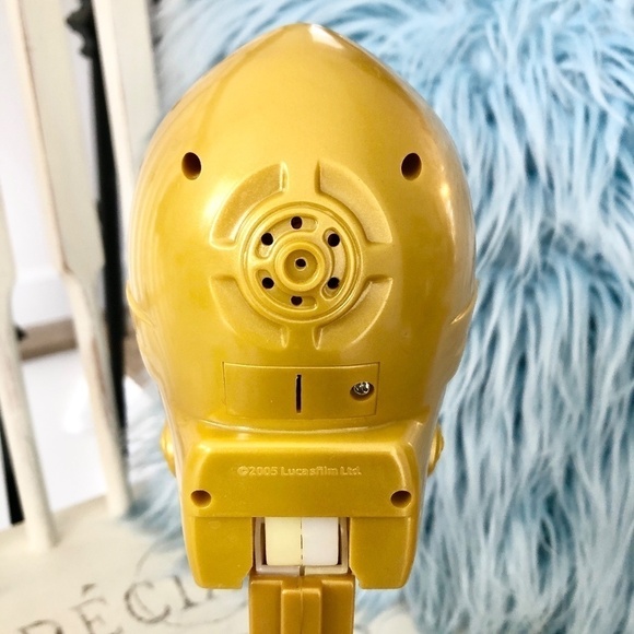 Star Wars, GIANT, Pez,‎ C3PO, Vintage, 12" Musical, Pez Dispenser, 12 Inch - Picture 9 of 15